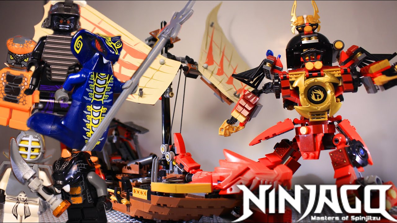 LEGO Ninjago | Destiny's Bounty & Samurai X Mech!