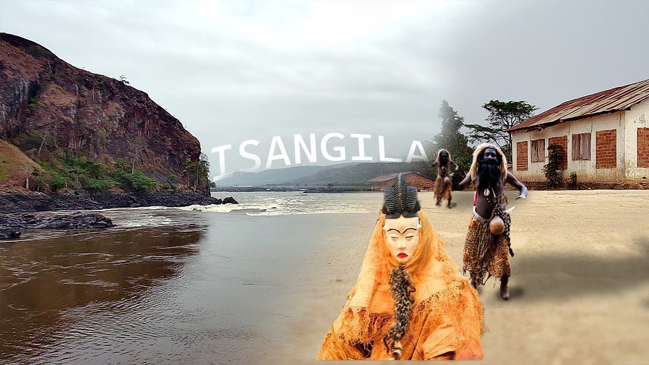 DECOUVERTE BAS KONGO LA CHUTE  ISANGILA LE LIEU DU NOYADE DE SEPT FRANÇAIS AU ZAÏRE [ R.D.C ]