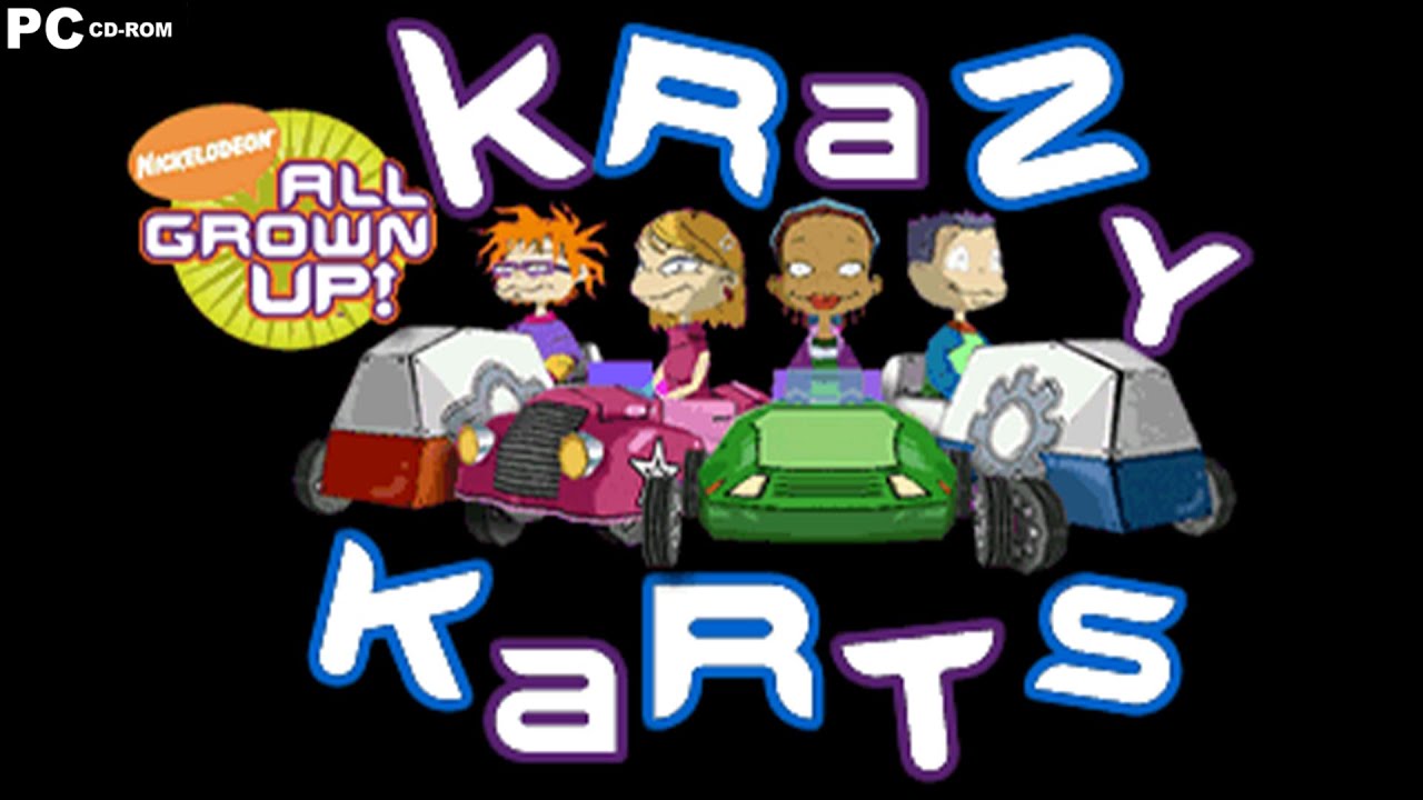 All Grown Up™: Krazy Karts (PC) - Nickelodeon Games [3D Groove]