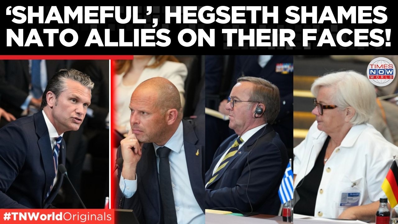 WATCH: 'No More Free-Riding', Hegseth HUMILIATES NATO Allies As Defence Ministers Gets US Scolding!