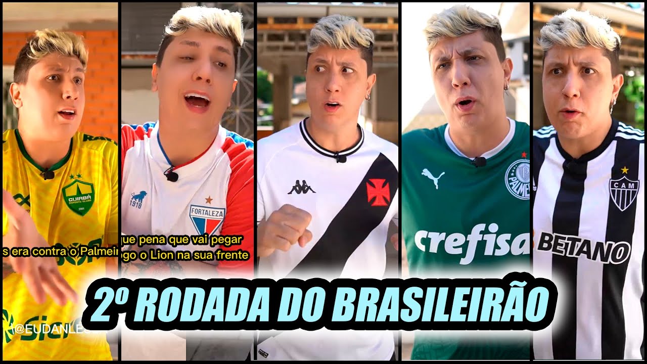GIRO DA 2º RODADA DO BRASILEIRÃO - Compilados do TikTok