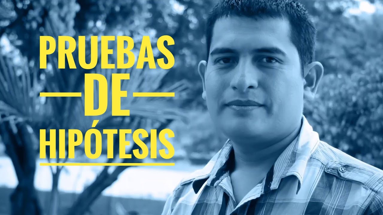 Pruebas de hipótesis