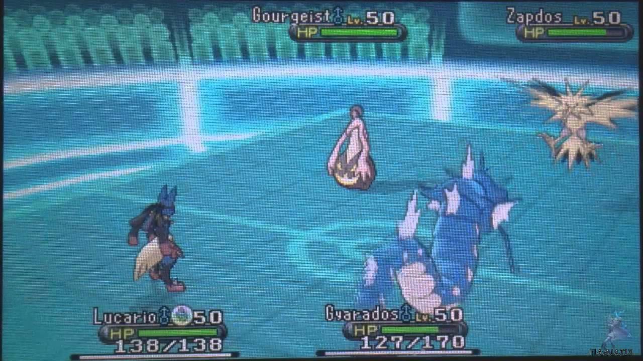 Pokemon X & Y MultiBattle: Ashe & Someone Vs. JTang & Stratos #1 12.20.13