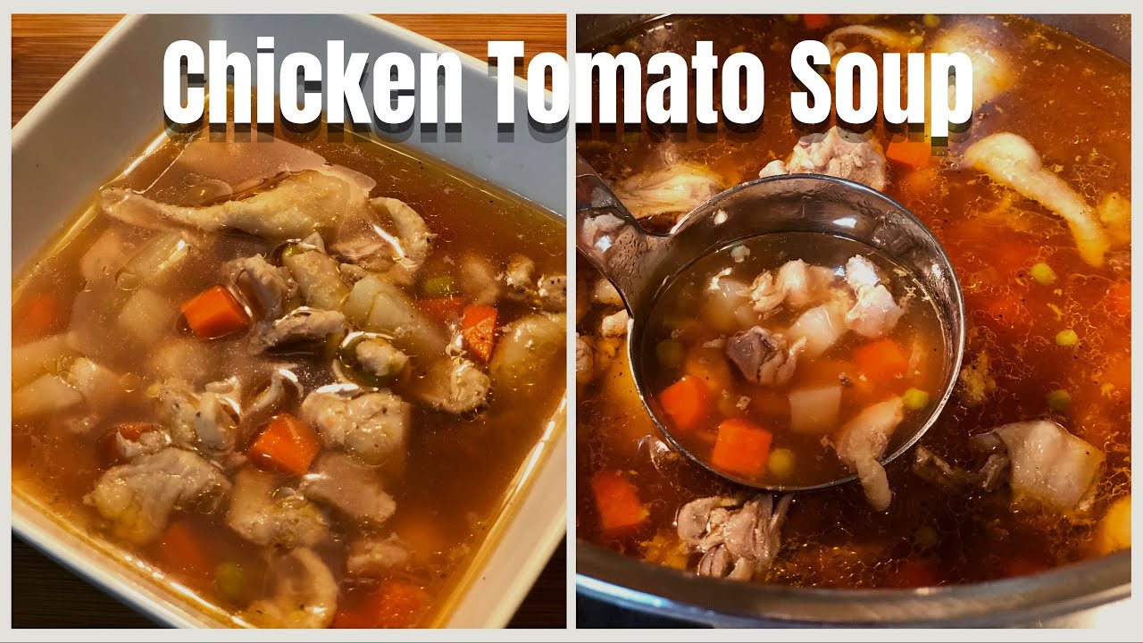 Chicken Tomato Soup | Chicken Soup | Winter Soup Recipe | Easy Soup Recipe | 101 Food Travel