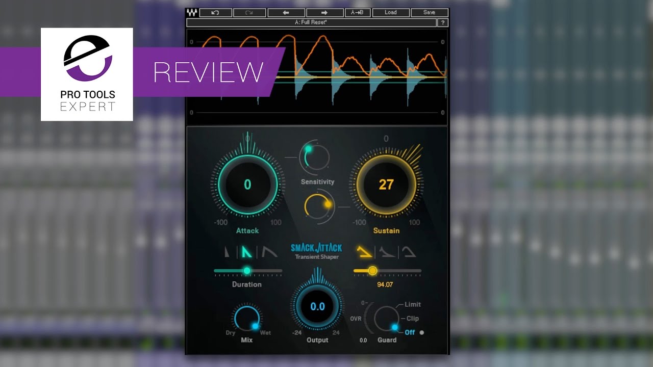 Обзор плагина Smack Attack Transient Shaper от Waves