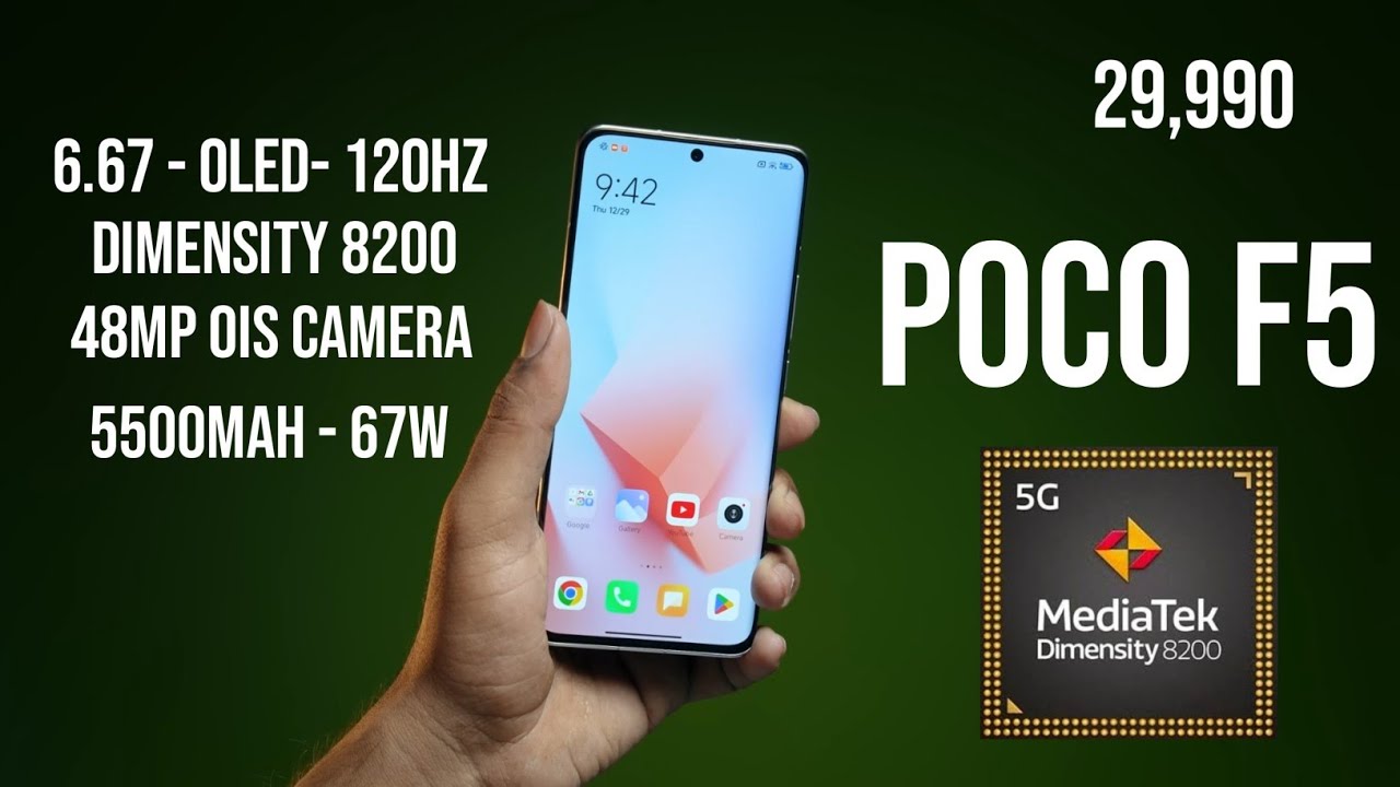 POCO F5- INDIA LAUNCH DATE, INDIA PRICE, CAMERA, FEATURES, SPECIFICATIONS, PERFORMANCE, UNBOXING