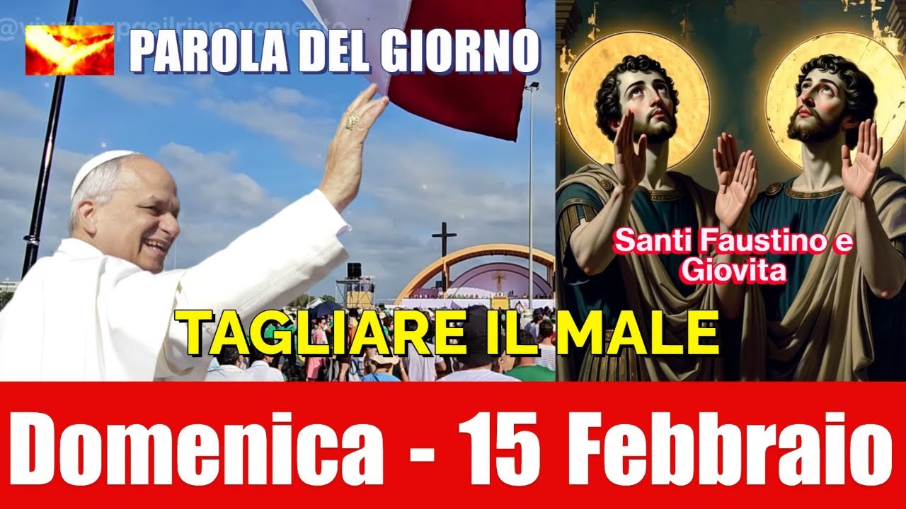 Okkio per occhio? No, cavalo! (La Chirurgia di Dio) Vangelo 15 Febbraio (P. La Grua)