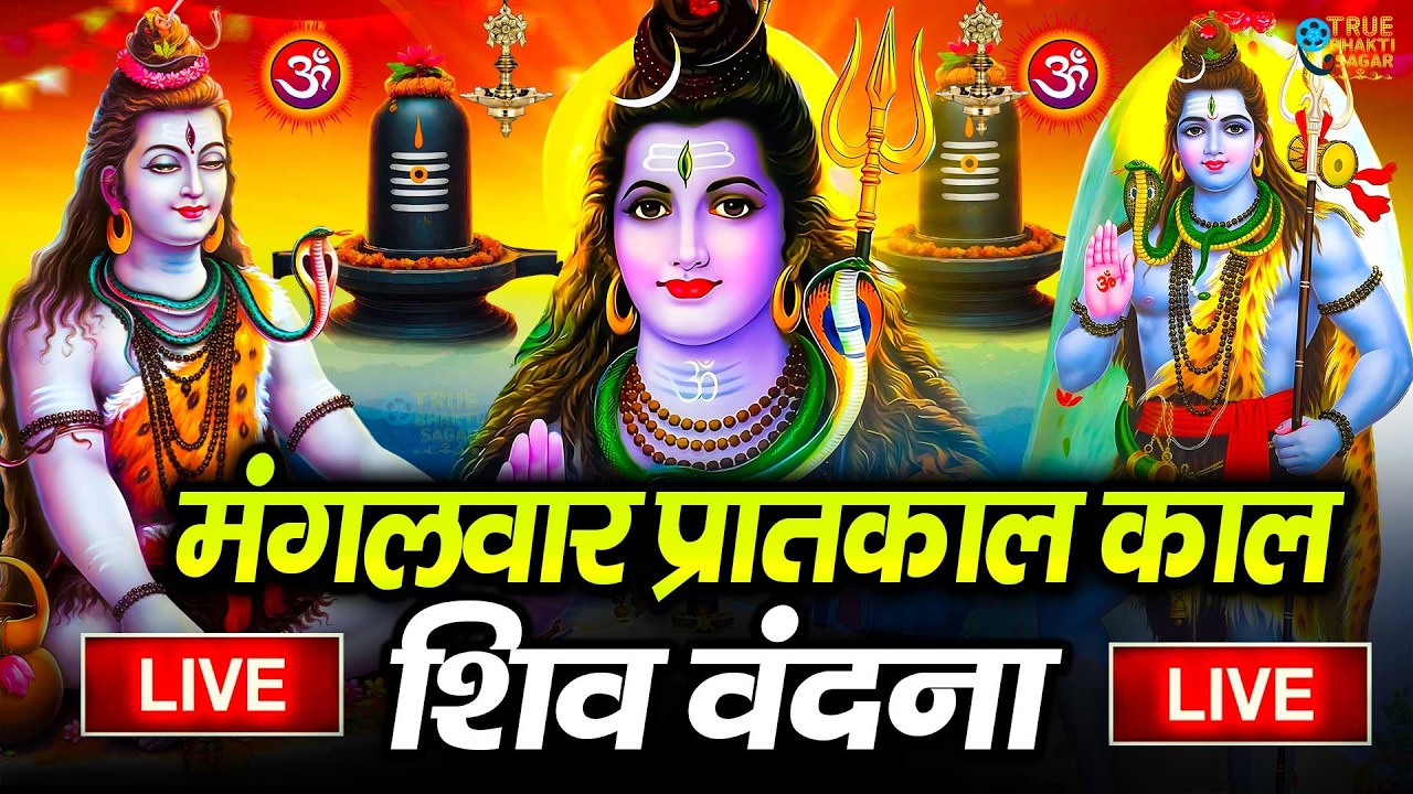 LIVE शिव भजन स्पेशल आज के दिन शिवजी की यह वंदना सुन लेना आपकी हर इच्छा पूरी हो जाएँगी | शिव भजन 2024