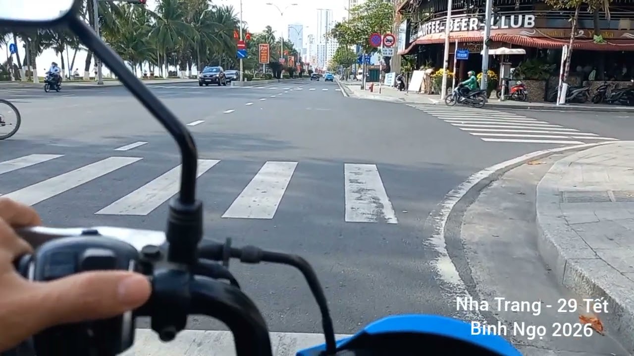 Đường Trần Phú - Nha Trang 29 Tết Bính Ngọ 2026 | Tran Phu St. Nha Trang 29 Tet Holiday 2026