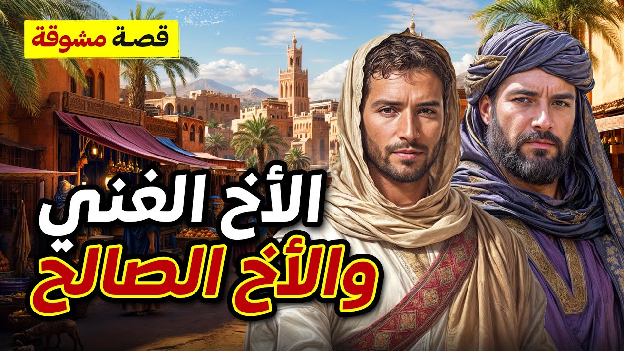 قصة الأخ الغني والأخ الصالح , من القصص المشوّقة والمعبرة