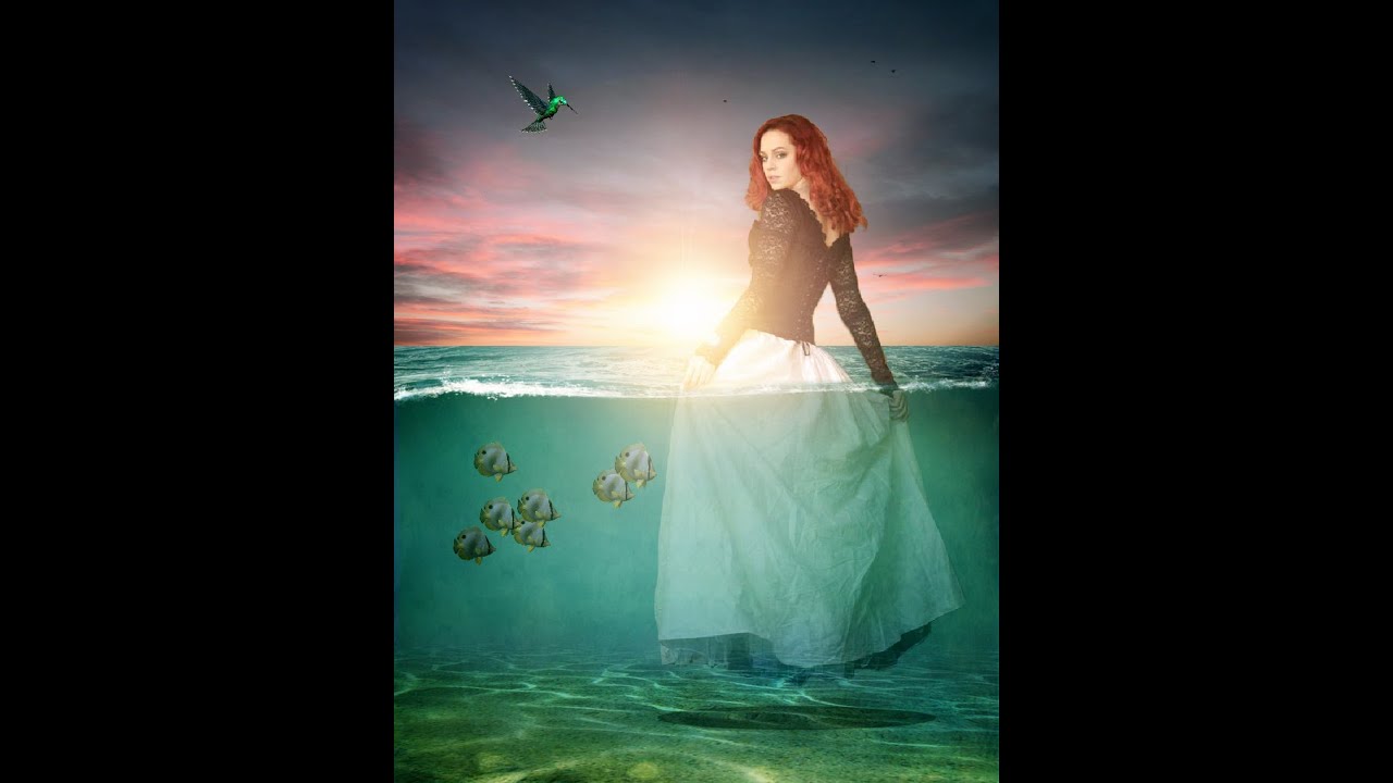 Under Water Photo Manipulation | photoshop tutorial | Photo Effects | Mohammad Hafeez