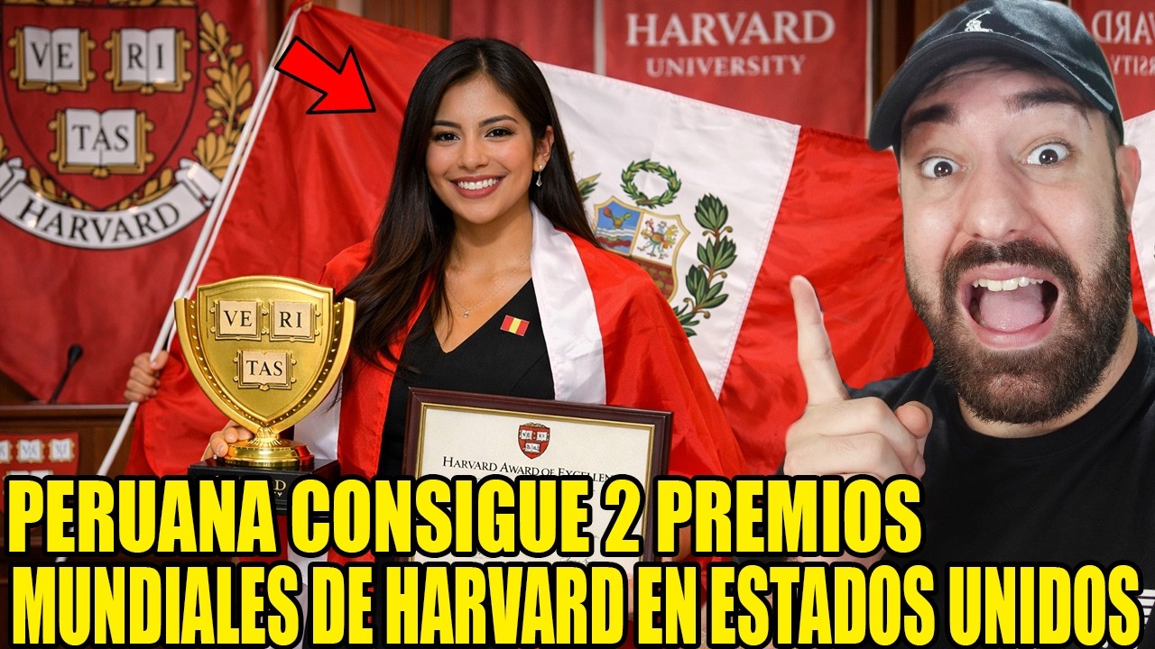 PERUANA consigue 2 PREMIOS MUNDIALES de HARVARD en ESTADOS UNIDOS!!