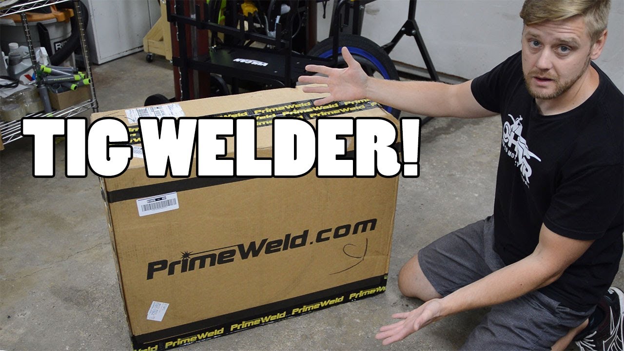 Primeweld TIG225X / Unbox, setup, first welds
