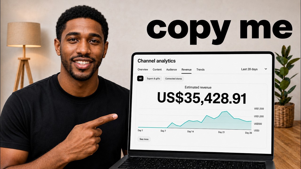 Как я зарабатываю $35 428,91 в месяц на YouTube с помощью ИИ (полная система)