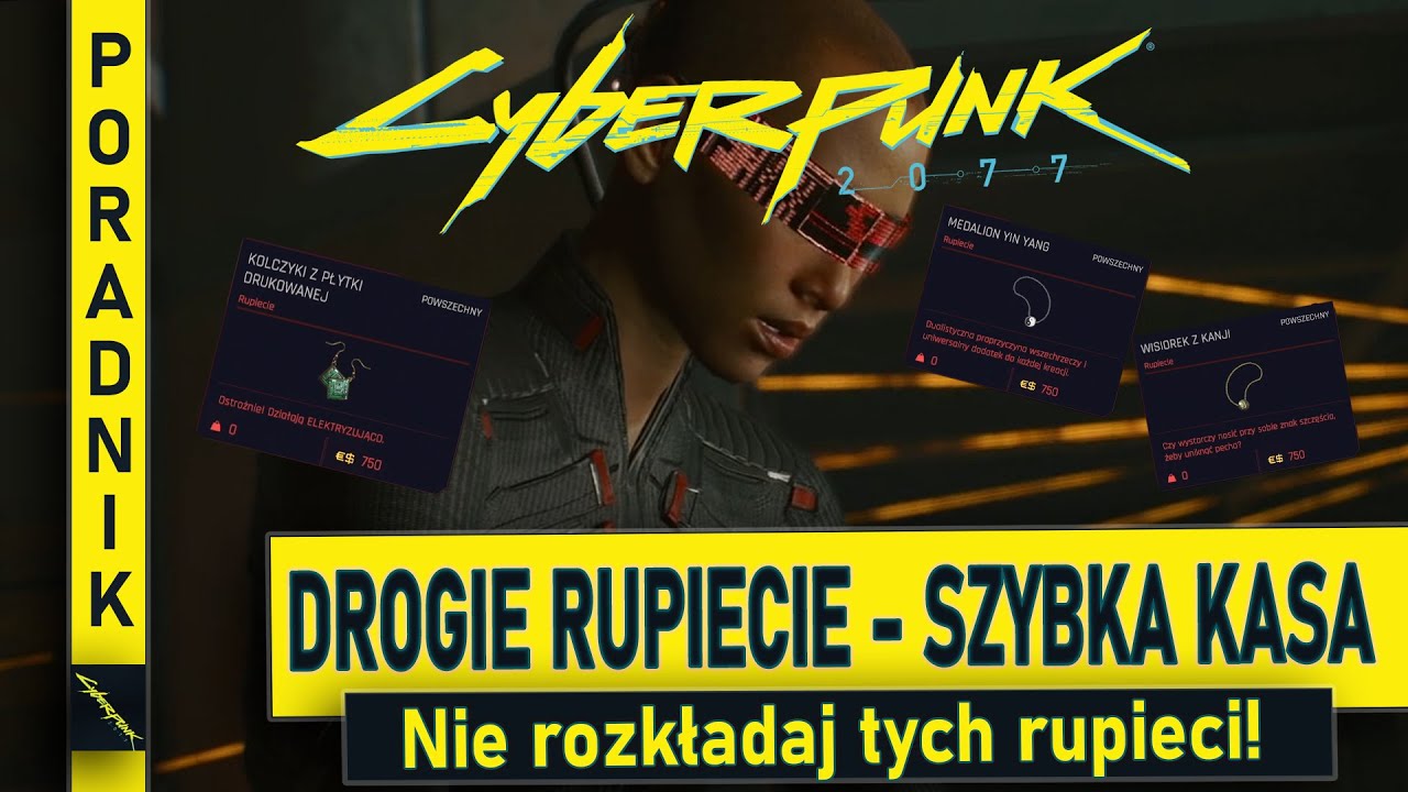 Drogie Rupiecie - Szybka Kasa | PORADNIK | Nie rozkładaj tych Rupieci! | Cyberpunk 2077 | Eurodolary