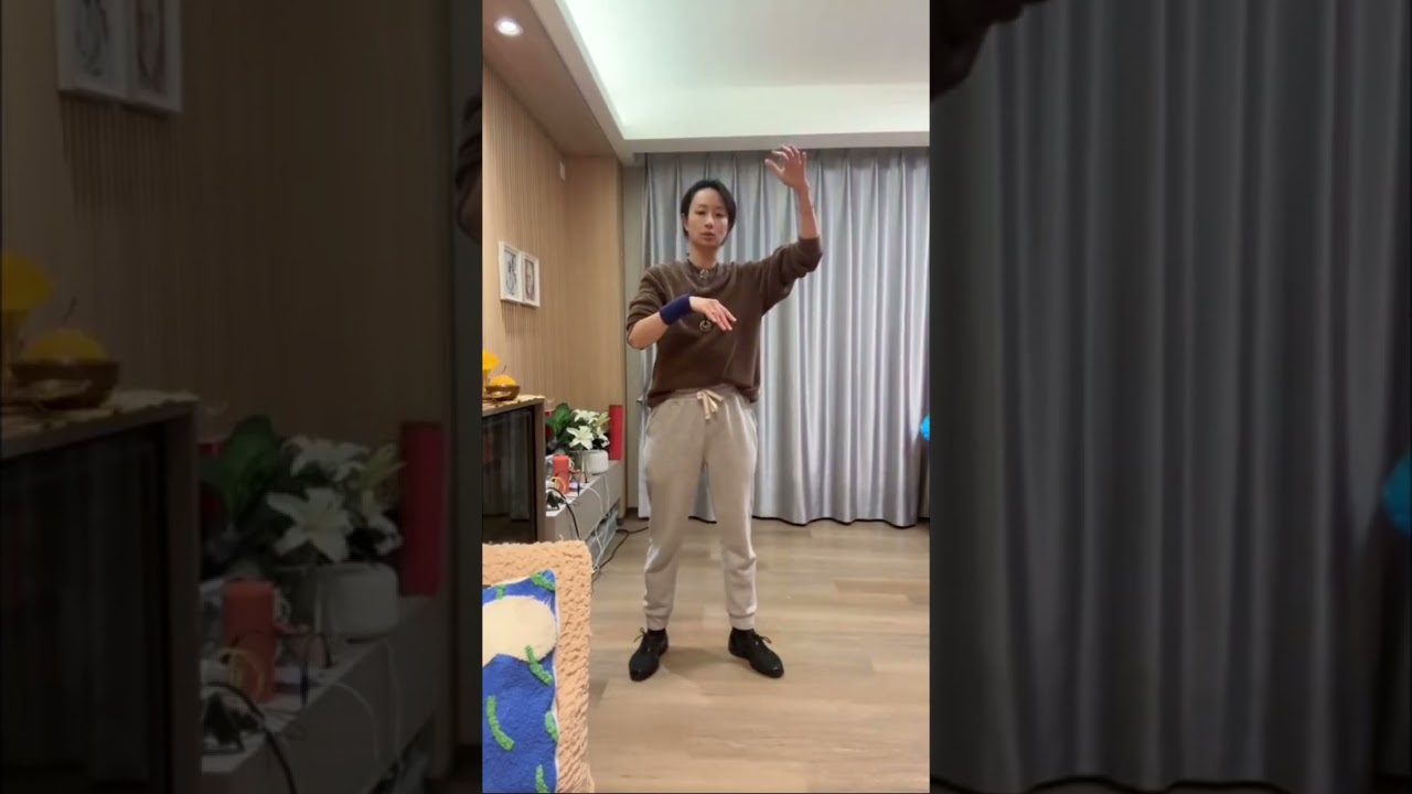 #国标舞蹈 #华尔兹 #探戈#dance 翻滚转步伐&双锁步练习E6