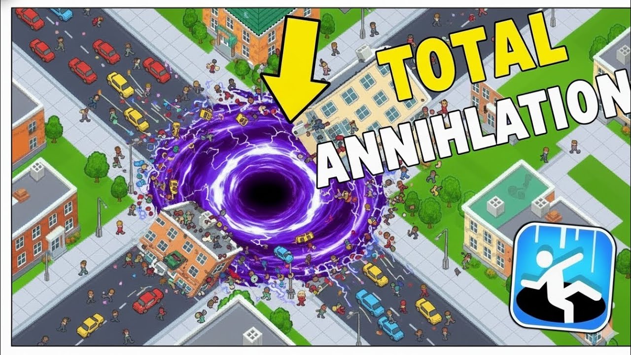 Hole.io - Gameplay Walkthrough All max level (iOS, Android #gaming #games #trendinggame #trending