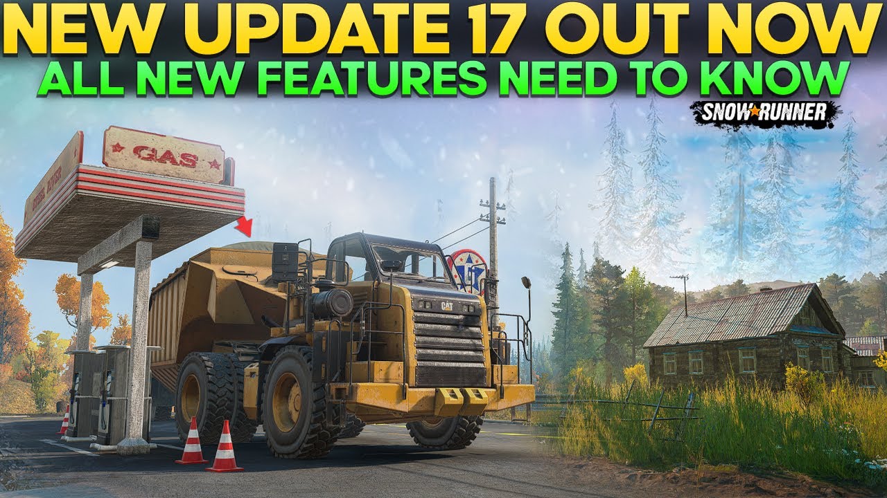 New Major Update Out Now All New Features in SnowRunner Improvements Everything You Need to Know
