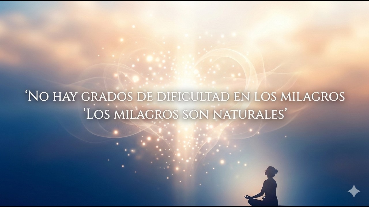 ¿Qué es un Milagro? | Un Curso de Milagros (Capítulo 1) #espiritualidad #uncursodemilagros #ucdm