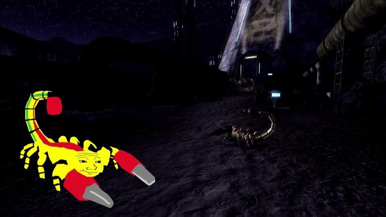 𝗝𝗼𝗲 𝗖𝗼𝗼𝗹 But you're a happy Robo-scorpion cruisin in Big mountain