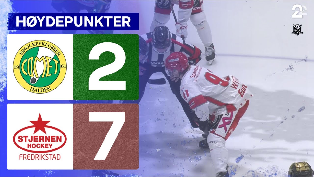 Comet Halden 2 - 7 Stjernen - Høydepunkter