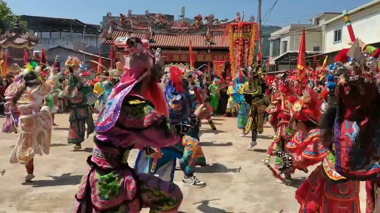 非遗民俗文化盛宴｜潮汕英歌舞超震撼｜Amazing Chaoshan Yingge Folk Performance #trendingvideo #非物质文化遗产 #非遗文化传承 #潮汕英歌舞