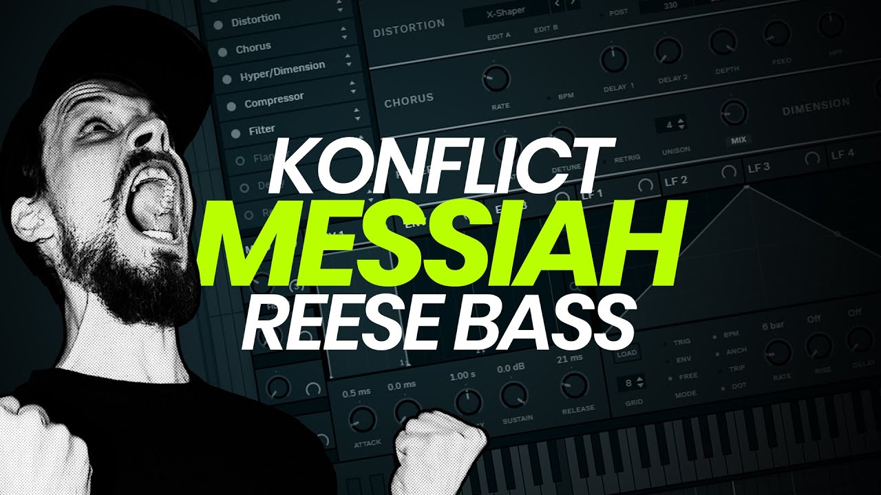 How I made Konflict's 'Messiah' Reese using Xfer Serum