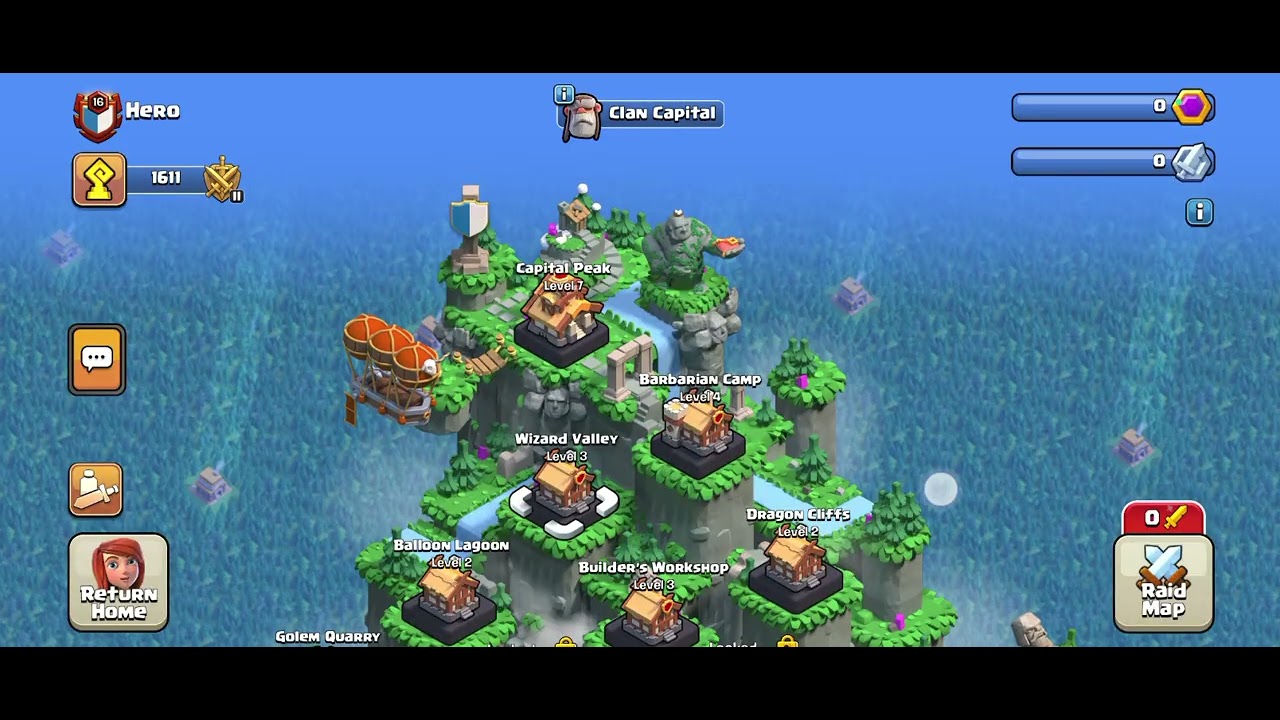 Clan Capital bases | Clash of clans #video #cocbases #game #strategy