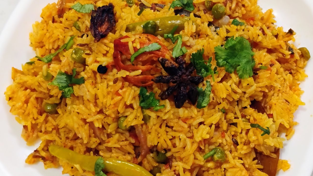 Tomato pulao quick and easy recipe!