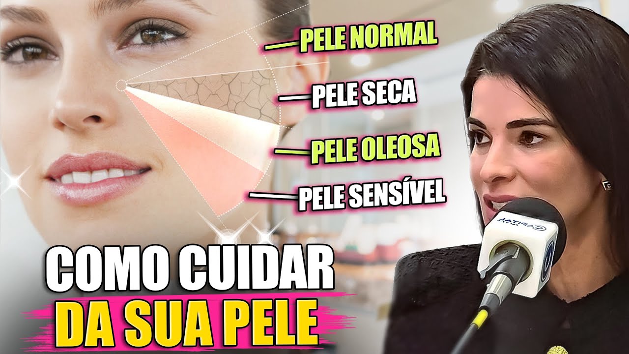 A Melhor forma de Cuidar do seu Tipo de PELE! Rotina de Cuidados!