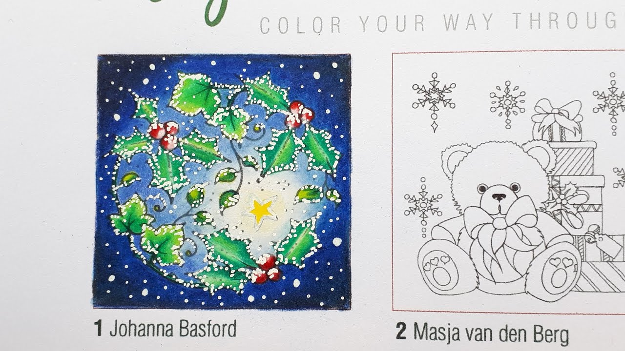 Prismacolor for beginners / Prismacolor pour d&eacute;butants : Magical Advent Calendar Jour 1 / Day 1
