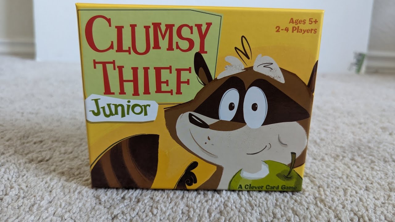 Clumsy Thief Junior by @melonrindgames - New Board Game Video