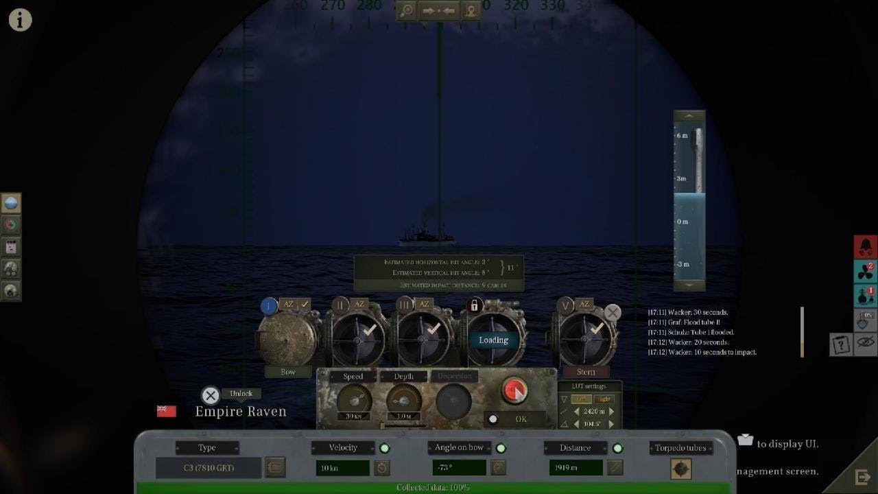 UBOAT Ps5: First Successful Manual Torpedo Solution
