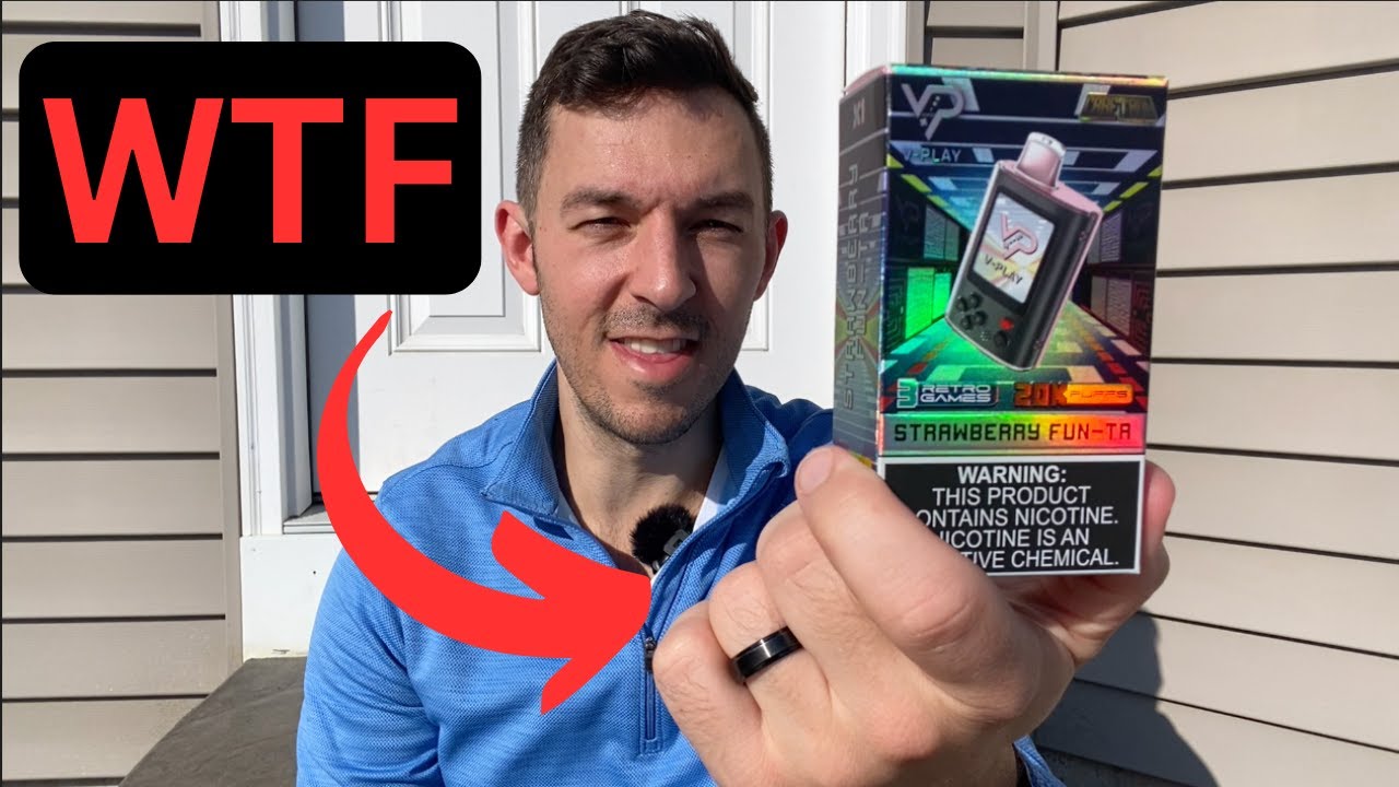 Вейп из видеоигры!! (5 уровней зависимости от вейпинга)