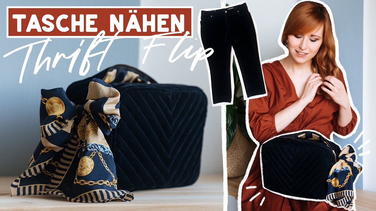 Upcycling Tasche nähen mit burda style + Paspel und Wattestepperei & VERLOSUNG