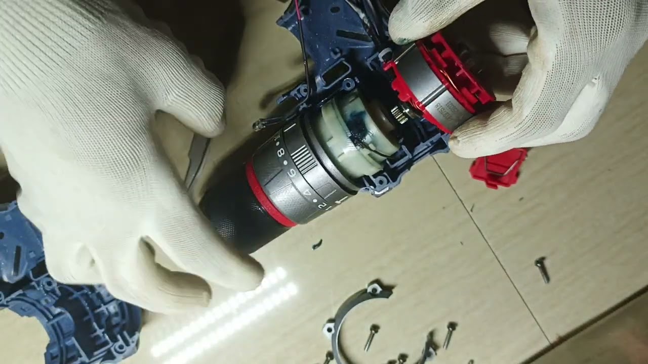 Perbaiki bor lucid lx 60 suara ketok2 Dispeed 2