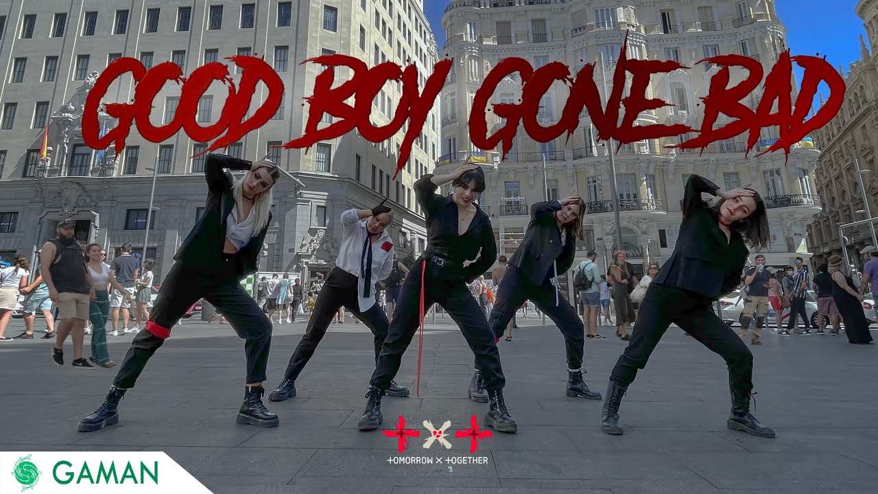 [KPOP IN PUBLIC SPAIN] TXT (투모로우바이투게더) - Good Boy Gone Bad Dance Cover (One-Take) || By Gaman Crew
