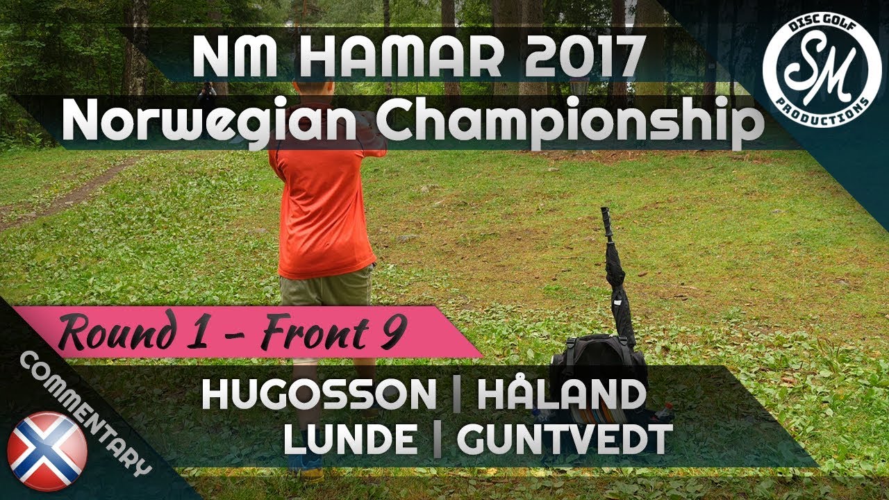 Norwegian Championship 2017 | Round 1 Front 9 | Hugosson, Håland, Lunde, Guntvedt