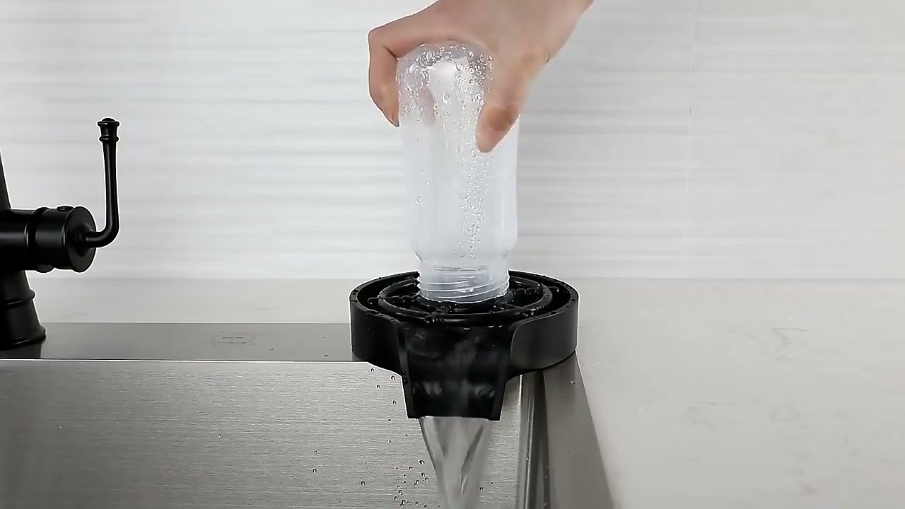 High Pressure Automatic Cup Washer Demo + installation