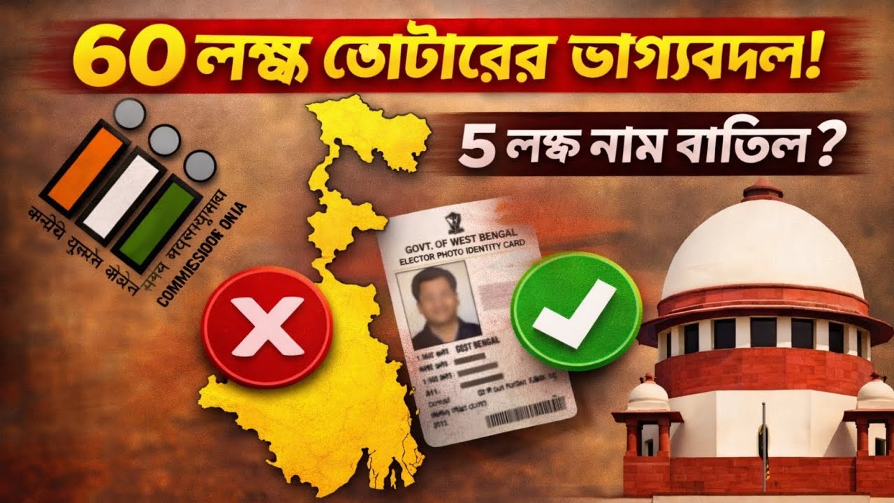 ভোটার তালিকা থেকে ৫ লক্ষ নাম বাদ! সুপ্রিম কোর্টের নির্দেশে বড় পদক্ষেপ নির্বাচন কমিশনের।
