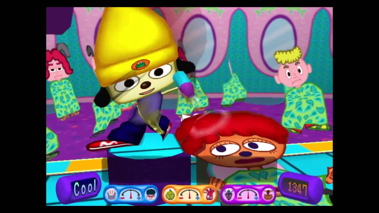 PaRappa The Rapper 2 | Fastest Way To Get COOL Mode On Hairdresser Octopus
