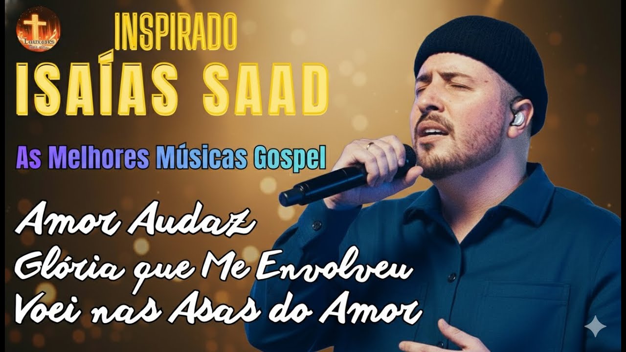Isaías Saad Style | Música Gospel 2026 – Amor Audaz, Glória que Me Envolveu, Voei nas Asas do Amor