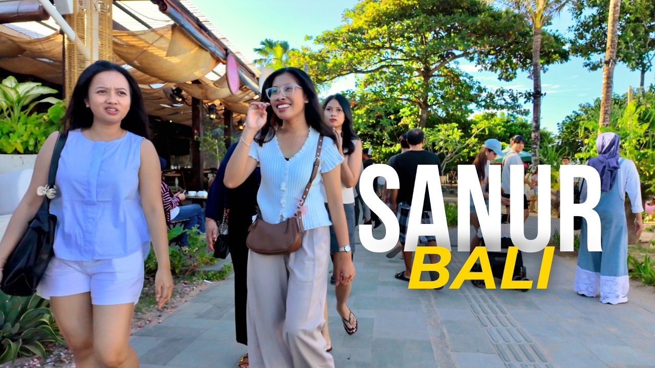 🇮🇩 BALI • Discovering Segara Beach: A Sanur Walking Tour • INDONESIA