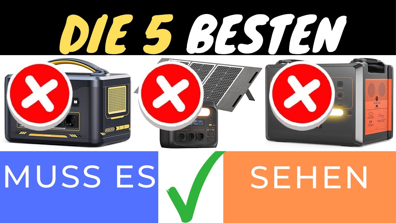 DIE 3 BESTEN POWERSTATION 3000W LIFEPO4 IM VERGLEICH 🔋🌟 | 2025 ERFAHRUNGEN & TESTS!