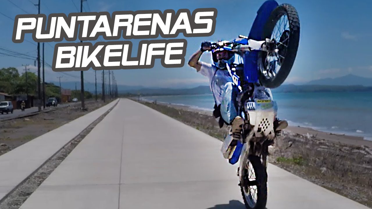 WR450 cruzando Puntarenas! Los mejores llantasos con Geiner cuando llegamos al faro!