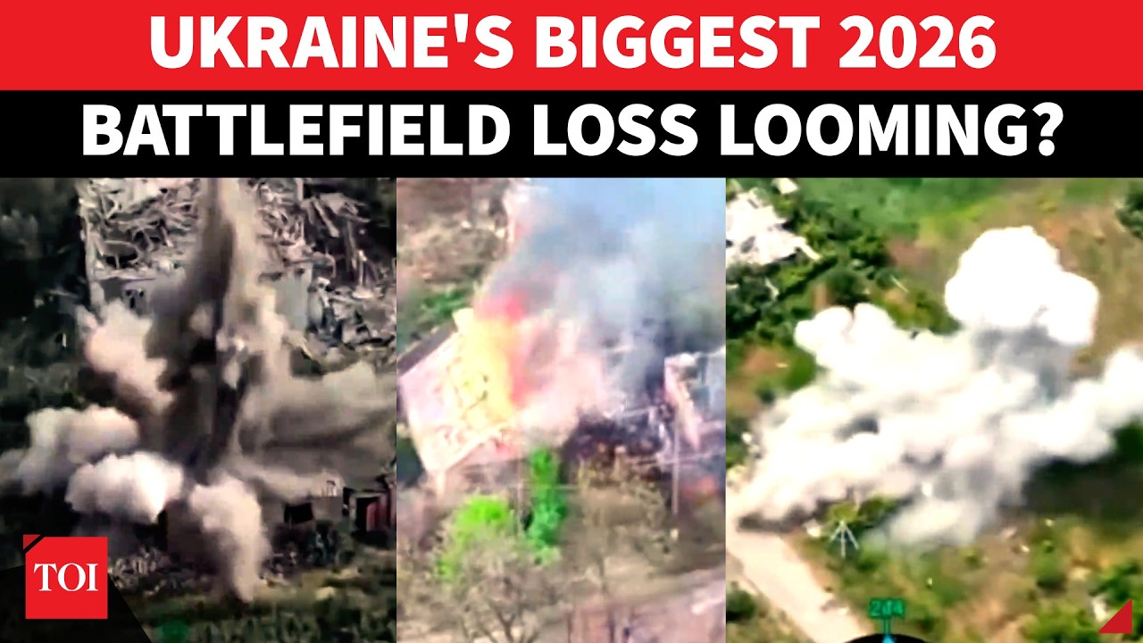 Putin's Biggest Win? Russian Army STORMS Ukraine's Kostiantynivka, Drones Explode On Roads | WATCH