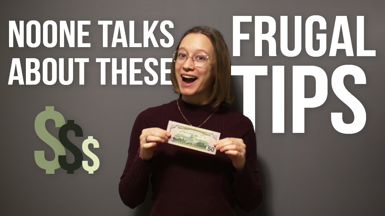 Save Money NOW! 💰7 Lazy Frugal Living Tips | minimalist on a low income