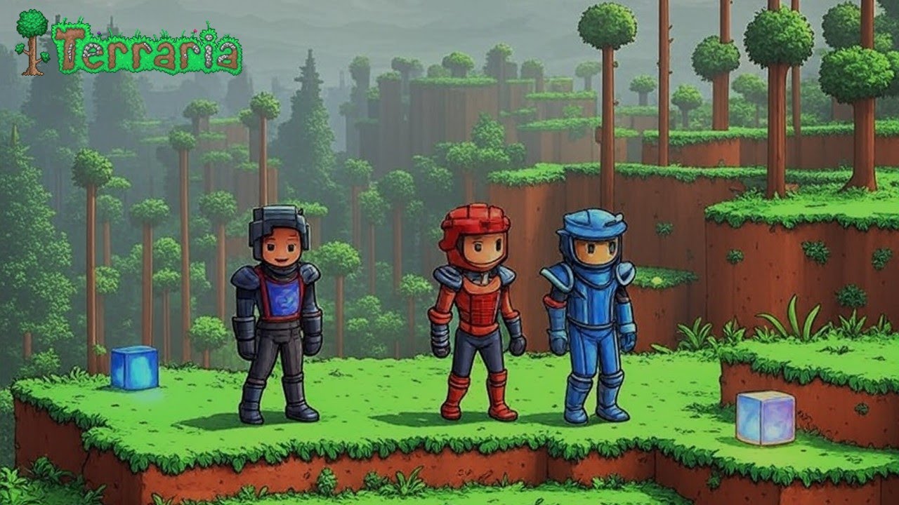 Terraria Co-Op Chronicles #2 | Digging, Derping, Dying