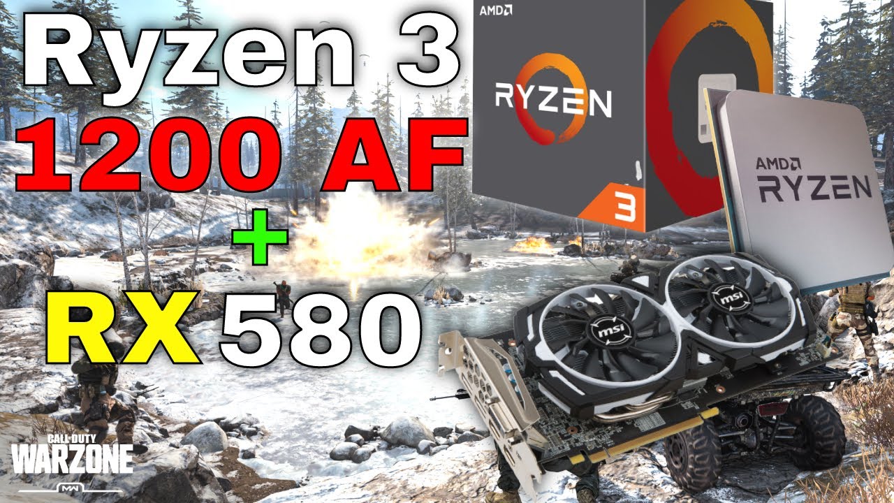 Ryzen 3 1200 AF OC + RX 580 8GB OC Gaming Benchmark | Good Budget CPU + GPU Combo?