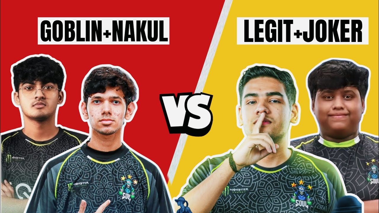 iQOOSouL Goblin Nakul vs Joker Legit 2v2 WoW Mode 🥶
